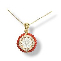 Collar Mandile 1922 Mujer Cammei  in Plata Conchiglia 2KK56084RCO